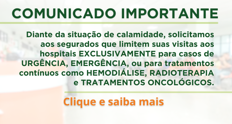 Comunicado importante aos usuários do IPE Saúde