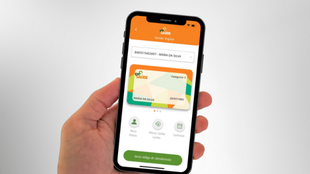 Nova funcionalidade permite que usuários realizem atendimentos médicos e hospitalares sem a necessidade do cartão físico